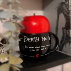 Death Note - Apple 3D Tasse mit Deckel