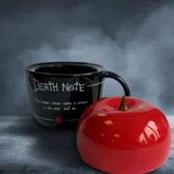 Death Note - Apple 3D Tasse mit Deckel