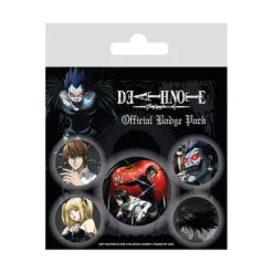 Death Note - Characters Button 5er Set