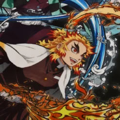 Demon Slayer - Group Flauschdecke