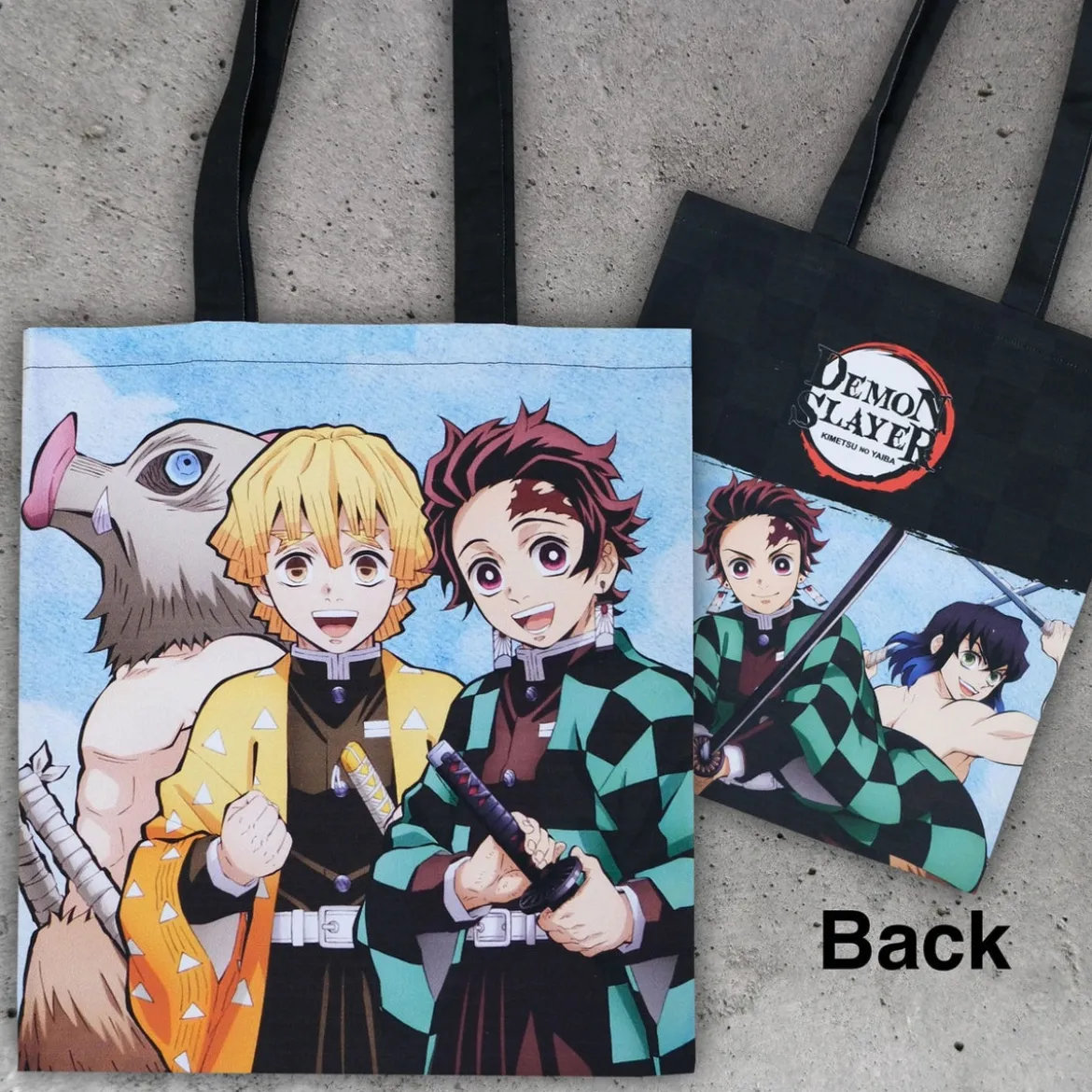 Demon Slayer: Kimetsu no Yaiba Tragetasche Inosuke, Zenitsu, Tanjiro