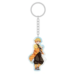 Demon Slayer: Kimetsu no Yaiba Acryl Schlüsselanhänger Zenitsu Holographic 7 cm