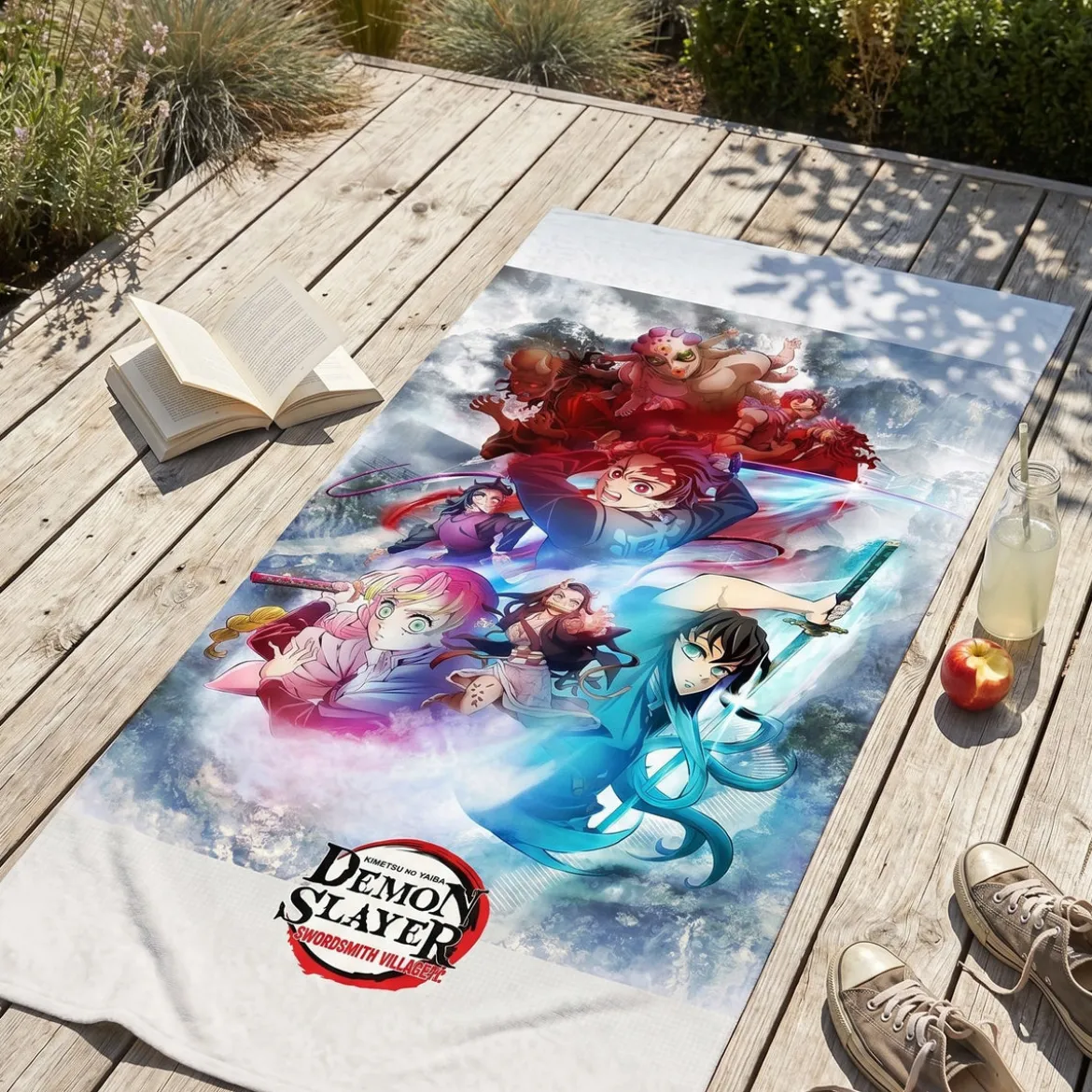 Demon Slayer: Kimetsu no Yaiba Handtuch Swordsmith Village Arc 150 x 75 cm