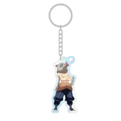 Demon Slayer: Kimetsu no Yaiba Acryl Schlüsselanhänger Inosuke Holographic 8 cm