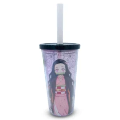 Demon Slayer - Nezuko Kamado Trinkbecher mit Strohhalm