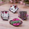 Demon Slayer - Symbol Pin 4er Set