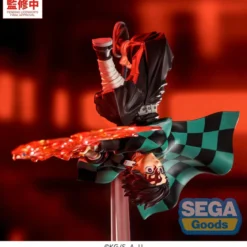 Demon Slayer - Tanjiro Kamado Figur Hinokami Kagura Setting Sun Transformation