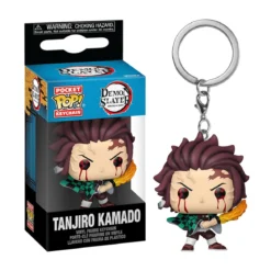 Demon Slayer - Tanjiro (Sun Breathing) Funko Pop Schlüsselanhänger