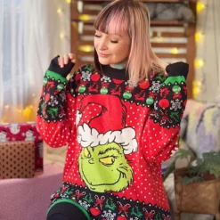 Der Grinch - Christmas Grinch Strickpullover