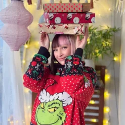 Der Grinch - Christmas Grinch Strickpullover