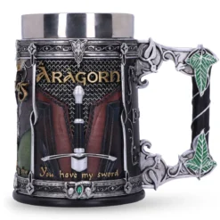 Der Herr der Ringe - Aragorn Legolas Gimli Krug deluxe