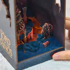 Der Herr der Ringe - Barad-dur Book Nook Modell Bausatz Holz