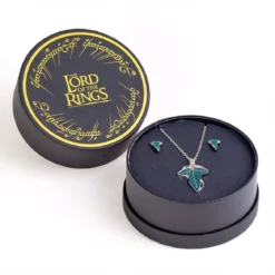 Der Herr der Ringe - Blattbrosche Schmuckset in Geschenkbox