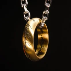 Der Herr der Ringe - Der Eine Ring an Kette Edelstahl