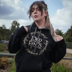 Der Herr der Ringe - Der Eine Ring Logo Hoodie
