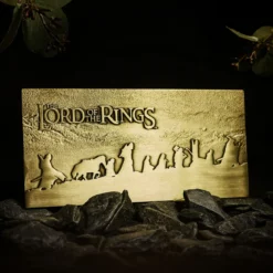 Der Herr der Ringe - Die Gefährten Plakette limitiert