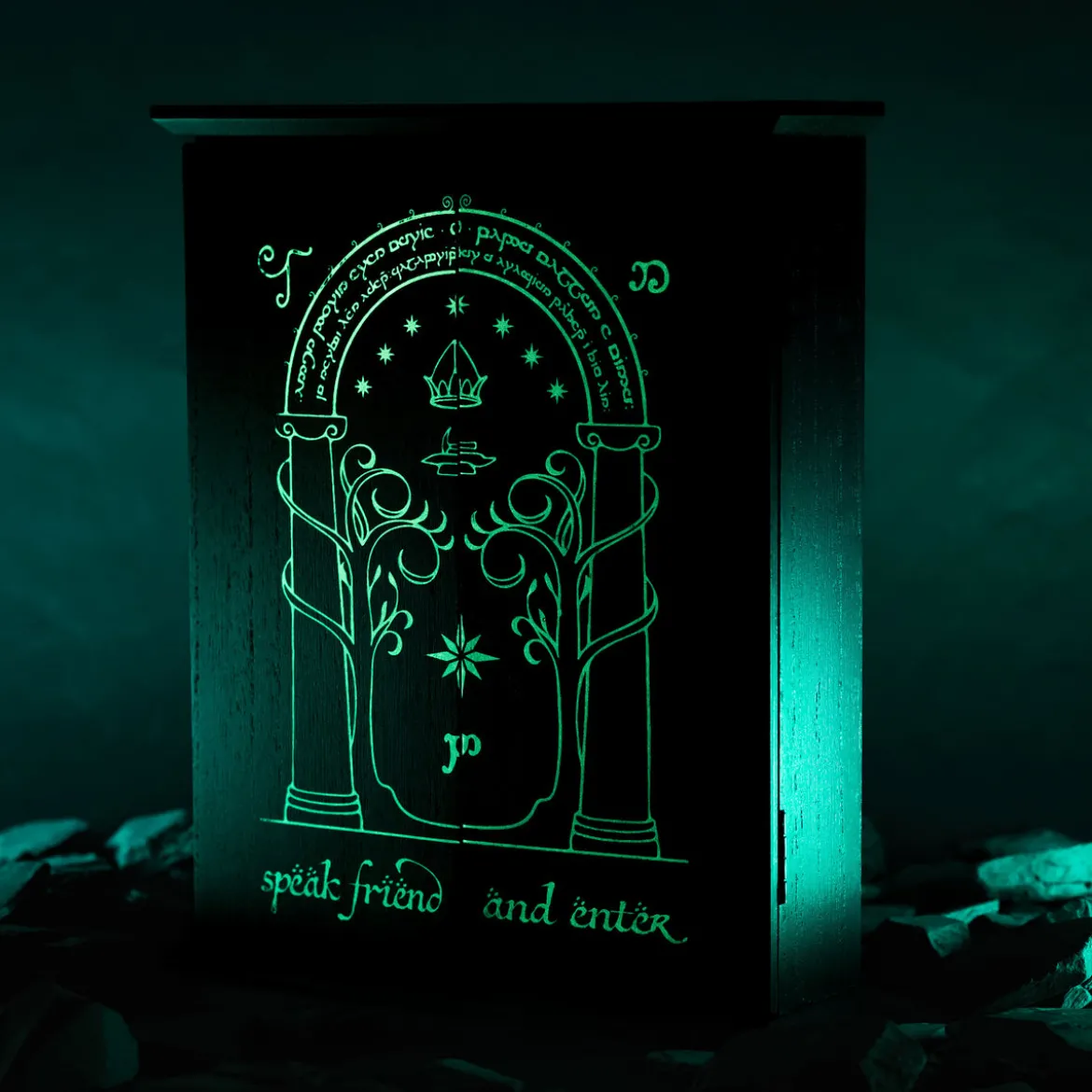 Der Herr der Ringe - Die Türen von Durin Schlüsselkasten mit Glow in the Dark Effekt