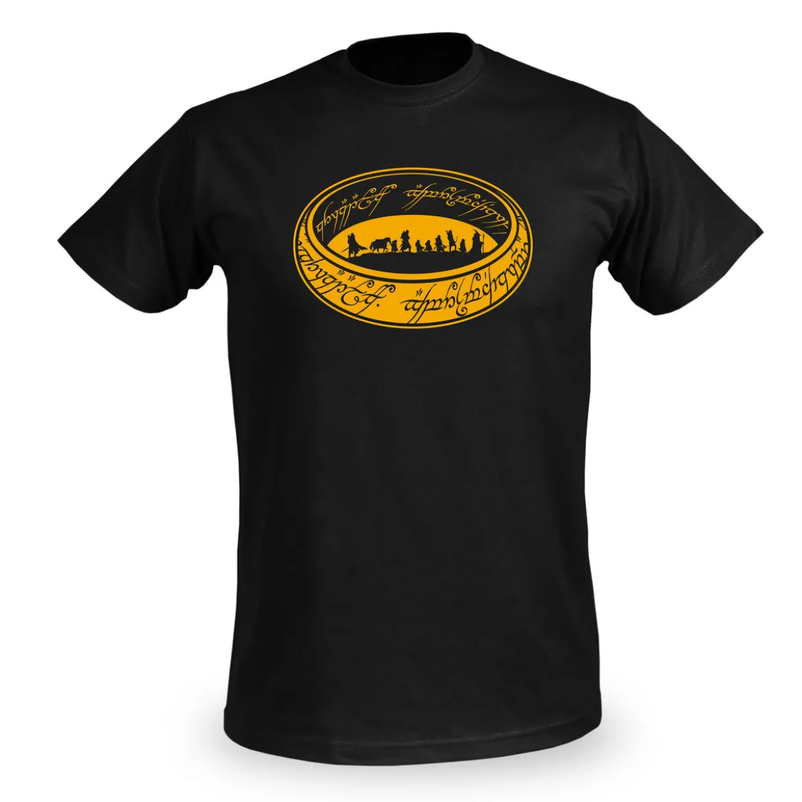 Der Herr der Ringe - Gefährten des Rings T-Shirt schwarz