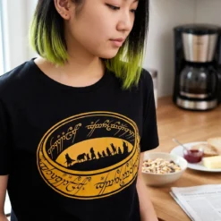 Der Herr der Ringe - Gefährten des Rings T-Shirt schwarz