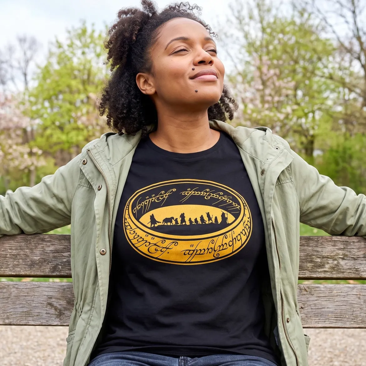 Der Herr der Ringe - Gefährten des Rings T-Shirt schwarz