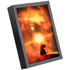 Der Herr der Ringe Gerahmtes LED-Panel 28 x 20 cm