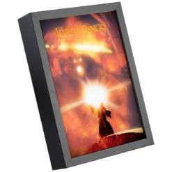 Der Herr der Ringe Gerahmtes LED-Panel 28 x 20 cm