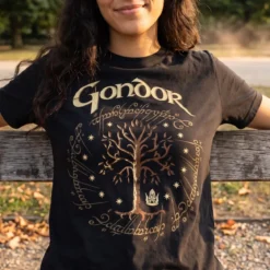 Der Herr der Ringe - Gondor T-Shirt schwarz