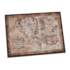 Der Herr der Ringe - Karte von Mittelerde Puzzle