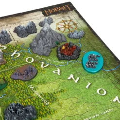 Der Herr der Ringe - Karte von Mittelerde 4D Puzzle