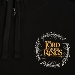 Der Herr der Ringe - Karte von Mittelerde Hoodie schwarz