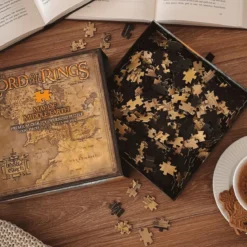 Der Herr der Ringe - Karte von Mittelerde Puzzle