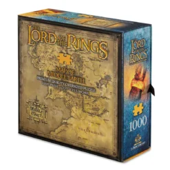 Der Herr der Ringe - Karte von Mittelerde Puzzle