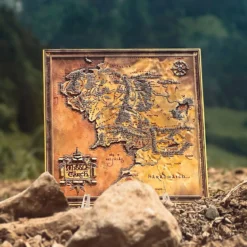 Der Herr der Ringe - Karte von Mittelerde Replik limitiert