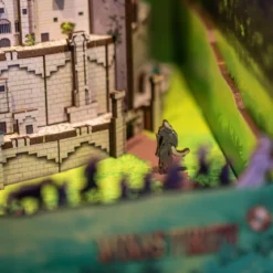Der Herr der Ringe - Minas Tirith Book Nook Modell Bausatz Holz