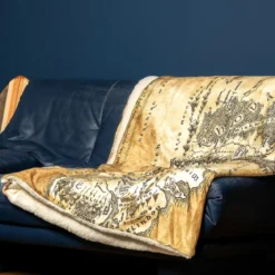 Der Herr der Ringe - Mittelerde Karte Flauschdecke mit Teddyfell