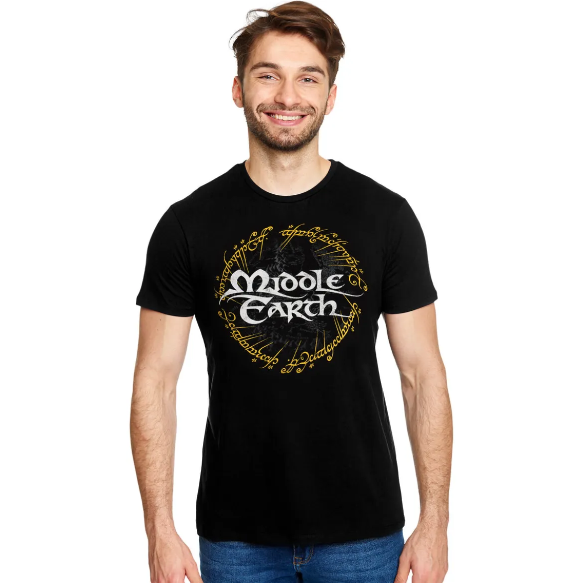 Der Herr der Ringe - Mittelerde T-Shirt schwarz