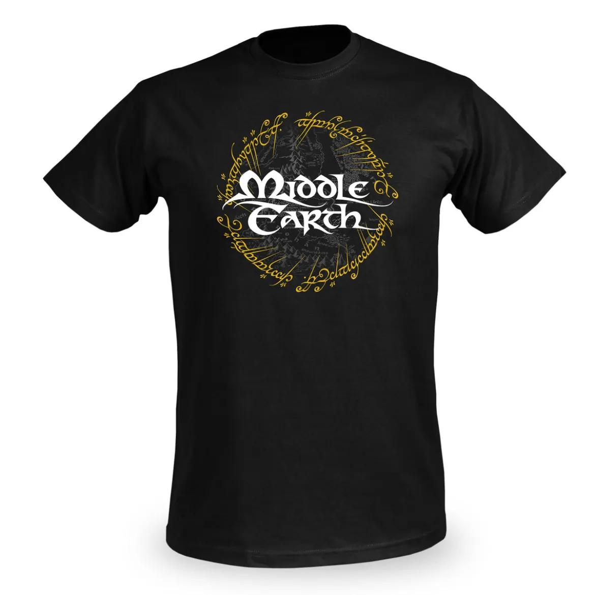 Der Herr der Ringe - Mittelerde T-Shirt schwarz