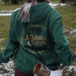 Der Herr der Ringe - Mittelerde Kapuzenjacke grün