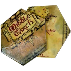 Der Herr der Ringe - Mittelerdekarte Untersetzer 12er Set