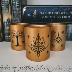 Der Herr der Ringe - Mittelerde Teelichthalter 3er Set