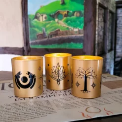 Der Herr der Ringe - Mittelerde Teelichthalter 3er Set