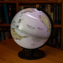 Der Herr der Ringe - Mittelerde Globus Terra mit Licht 26cm