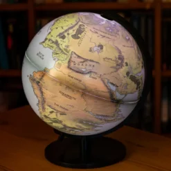 Der Herr der Ringe - Mittelerde Globus Terra mit Licht 26cm