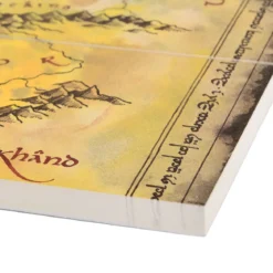 Der Herr der Ringe - Mittelerde Karte Wandbild Holz