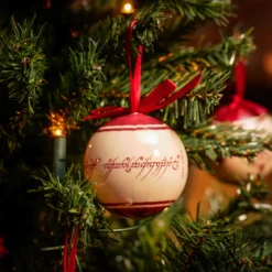 Der Herr der Ringe - Mittelerde Symbole Weihnachtsbaumkugeln 14tlg