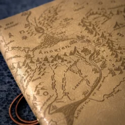 Der Herr der Ringe - Mittelerdekarte Notizbuch