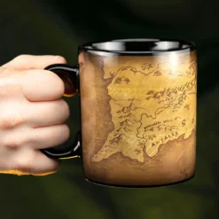 Der Herr der Ringe - Mittelerde Thermoeffekt Tasse