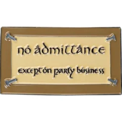 Der Herr der Ringe - No Admittance Magnet