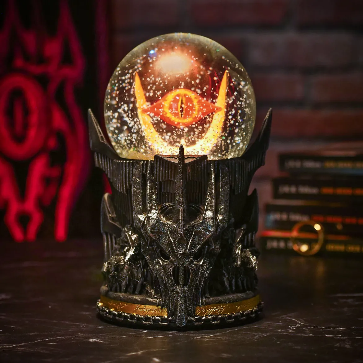 Der Herr der Ringe - Sauron Schneekugel deluxe