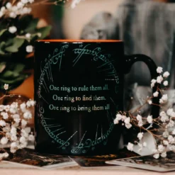 Der Herr der Ringe - Saurons Ring Thermoeffekt Tasse